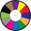 30" Color Wheel with Table Stand